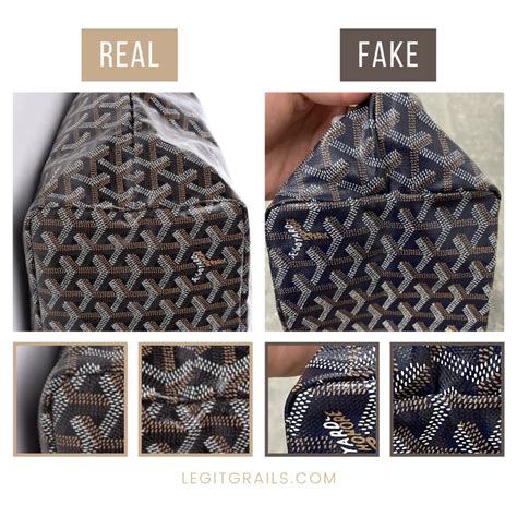 fake vs real goyard wallet|legit check goyard tote.